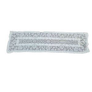 Table Runner, Vintage White 12" x 45"
